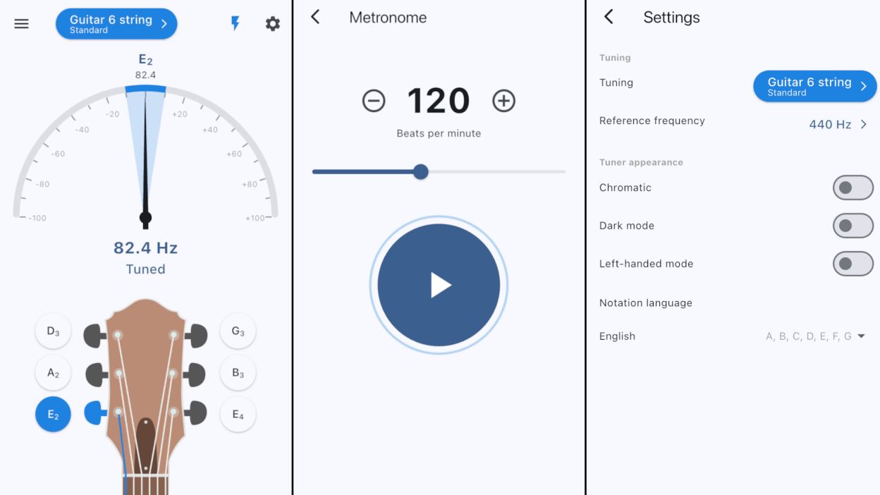 'LikeTones' Is a Guitar Tuner With No Ads or Upsells