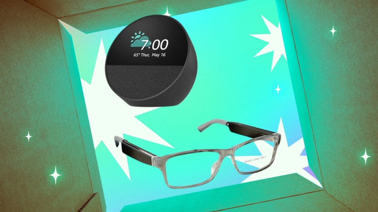 You Can Get a Free Echo Spot When You Buy the Right Pair of Echo Frames Before Prime Day Ends Tonight
