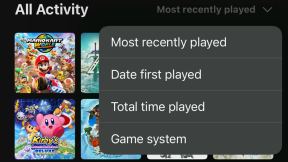 There’s Finally a Better Way to View Your Nintendo Switch Play History